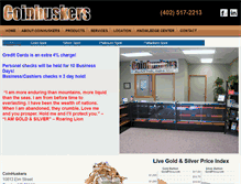 Tablet Screenshot of coinhuskers.com